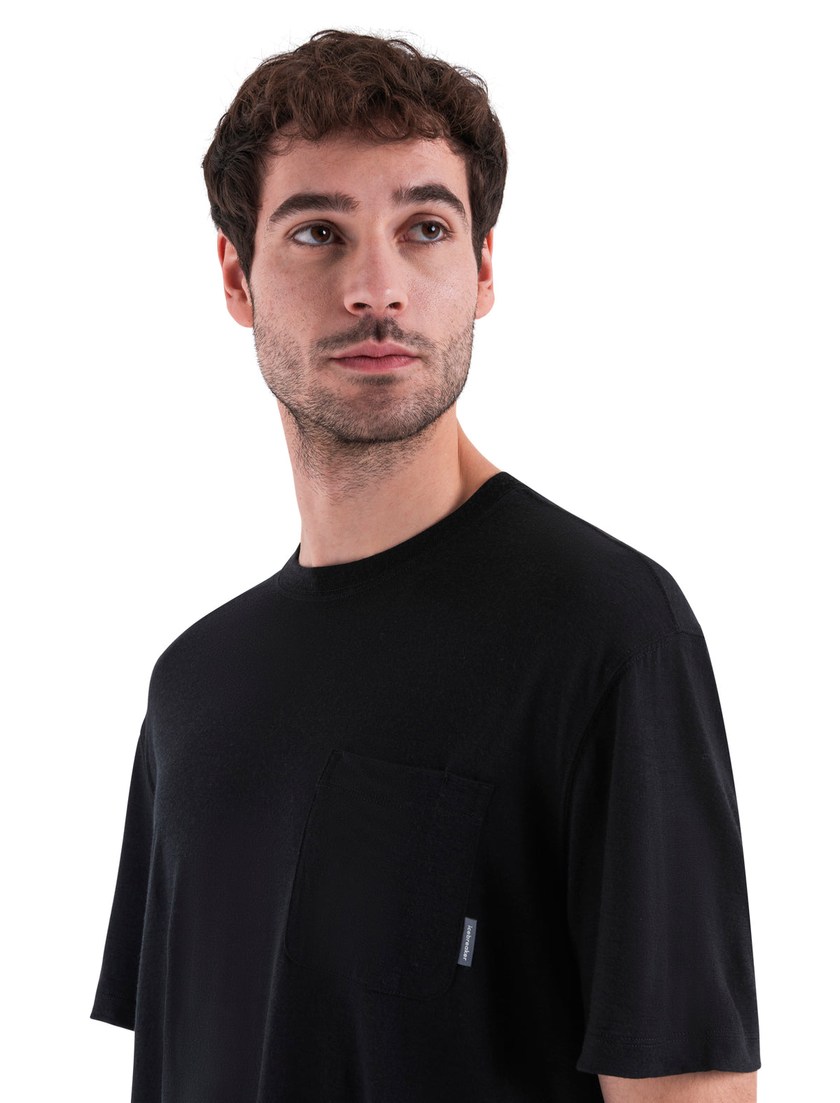 Men’s Merino 150 Tech Lite Short Sleeve Relaxed Pocket T-Shirt Black - 5
