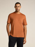 Men’s Merino 150 Tech Lite Short Sleeve Relaxed Pocket T-Shirt Dusty clay - 1