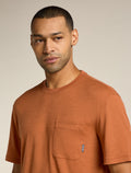 Men’s Merino 150 Tech Lite Short Sleeve Relaxed Pocket T-Shirt Dusty clay - 5