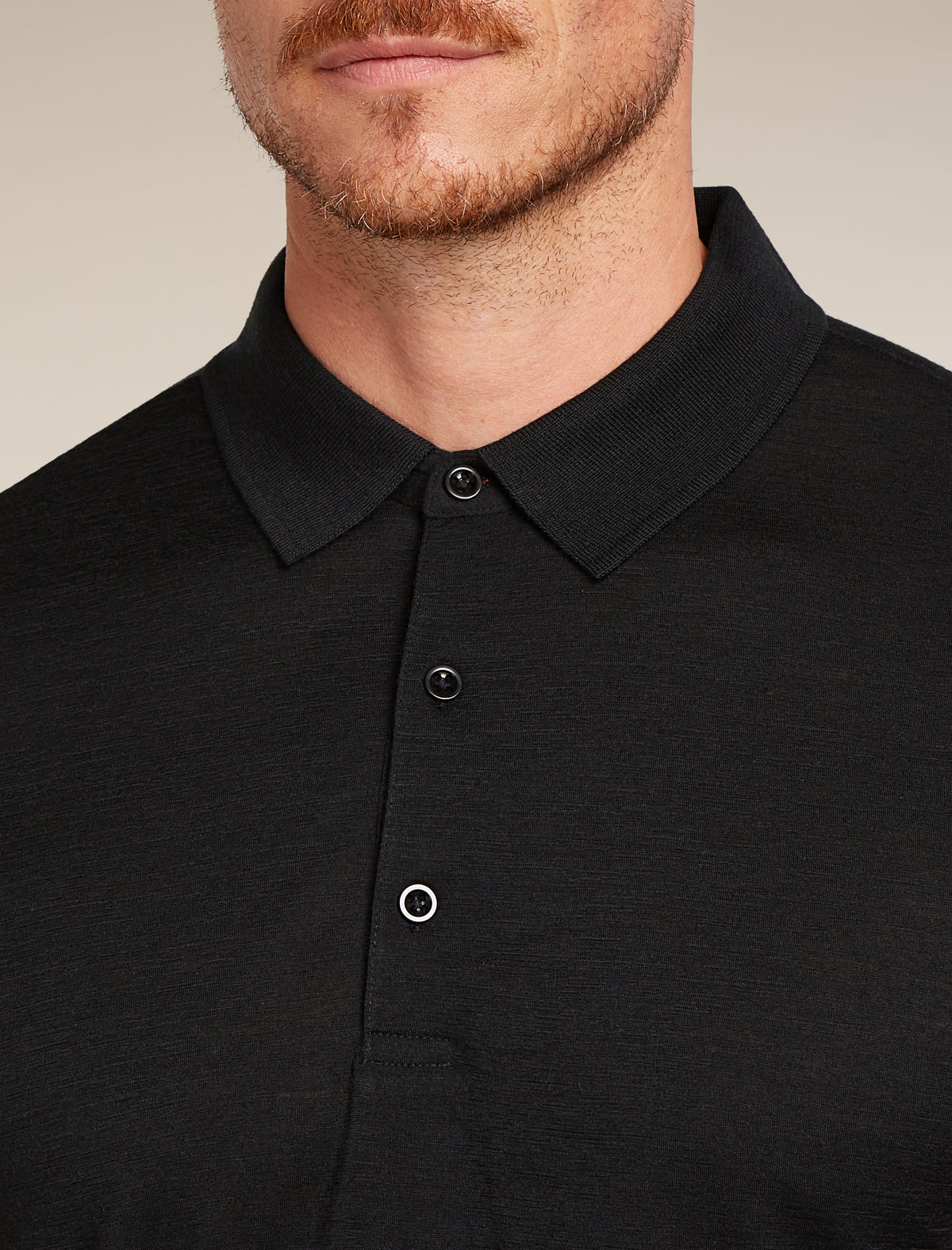 Men’s Merino 150 Tech Lite Short Sleeve Polo Black - 7