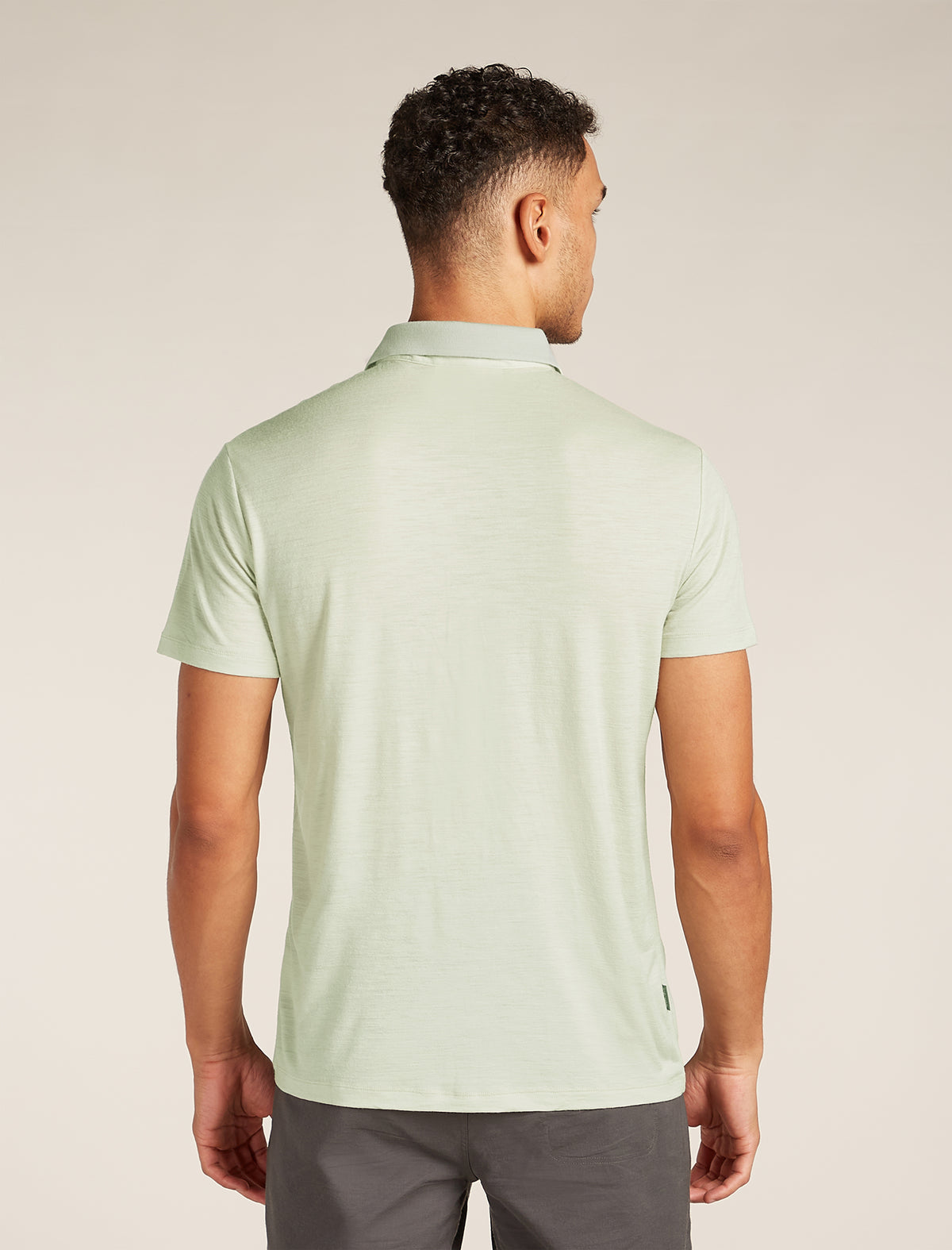 Men’s Merino 150 Tech Lite Short Sleeve Polo Ashen - 2