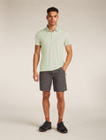 Men’s Merino 150 Tech Lite Short Sleeve Polo Ashen - 4