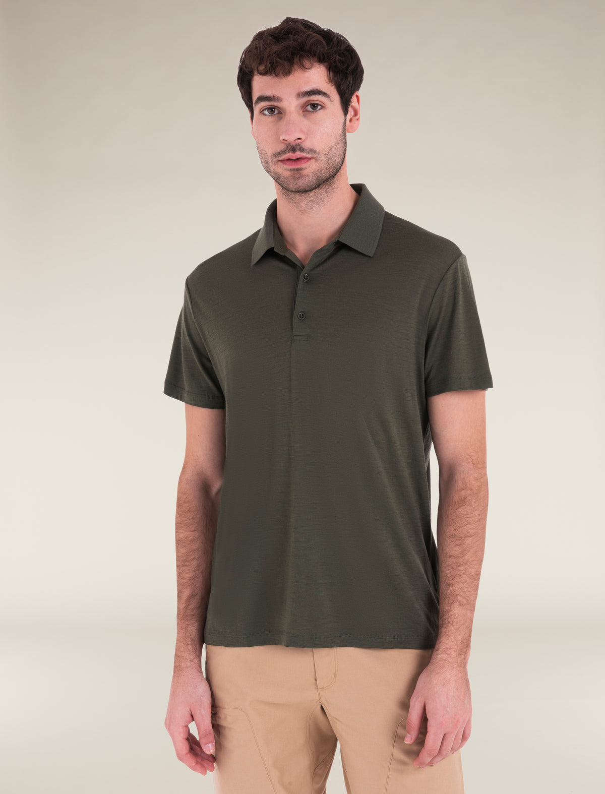 Men’s Merino 150 Tech Lite Short Sleeve Polo Loden - 1