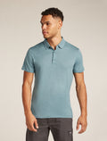 Merino 150 Tech Lite Short Sleeve Polo Blue ash - 1