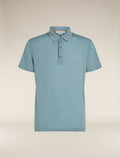 Merino 150 Tech Lite Short Sleeve Polo Blue ash - 6