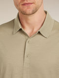 Men’s Merino 150 Tech Lite Short Sleeve Polo Flagstone - 5