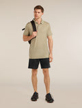 Men’s Merino 150 Tech Lite Short Sleeve Polo Flagstone - 4