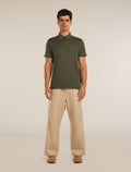 Men’s Merino 150 Tech Lite Short Sleeve Polo Dk loden - 4