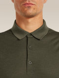 Men’s Merino 150 Tech Lite Short Sleeve Polo Dk loden - 6