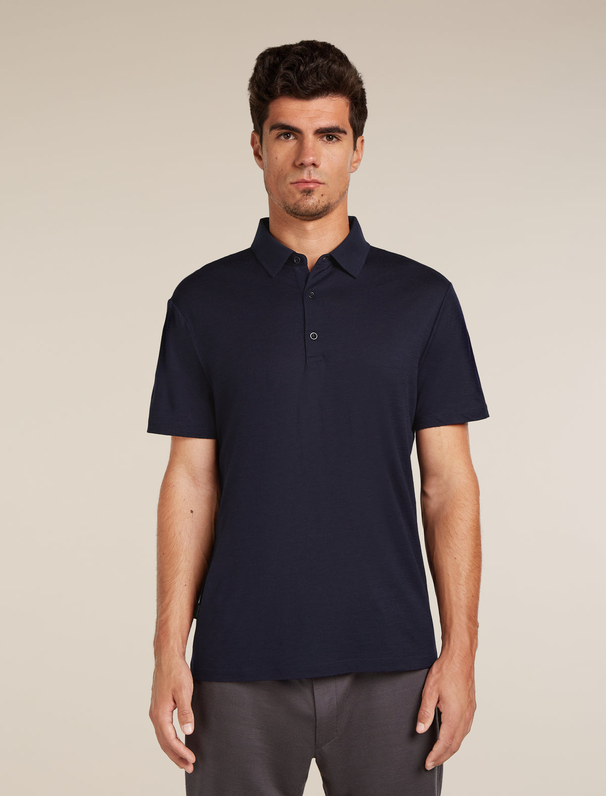Men’s Merino 150 Tech Lite Short Sleeve Polo Glacier - 1