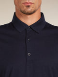 Men’s Merino 150 Tech Lite Short Sleeve Polo Glacier - 7