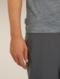 Men’s Merino 150 Tech Lite Short Sleeve T-Shirt Gritstone Heather - 6