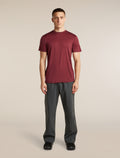 Men’s Merino 150 Tech Lite Short Sleeve T-Shirt Port - 3