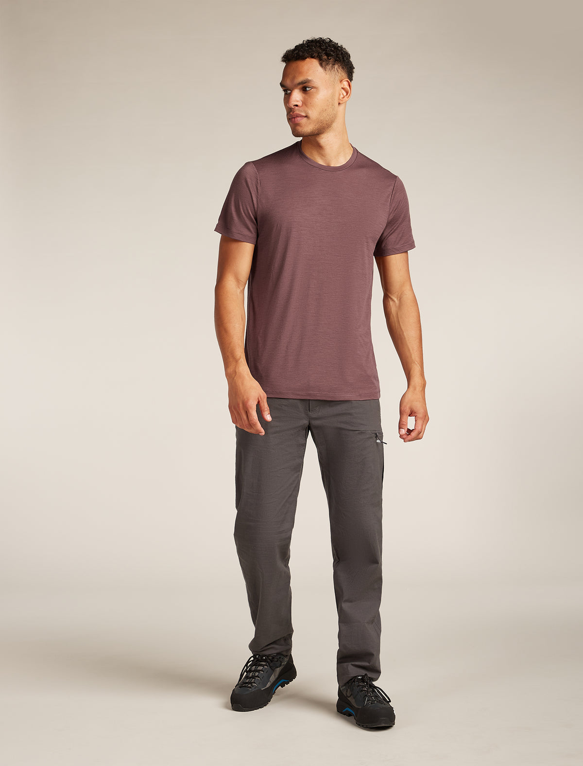 Men’s Merino 150 Tech Lite Short Sleeve T-Shirt Carob - 3