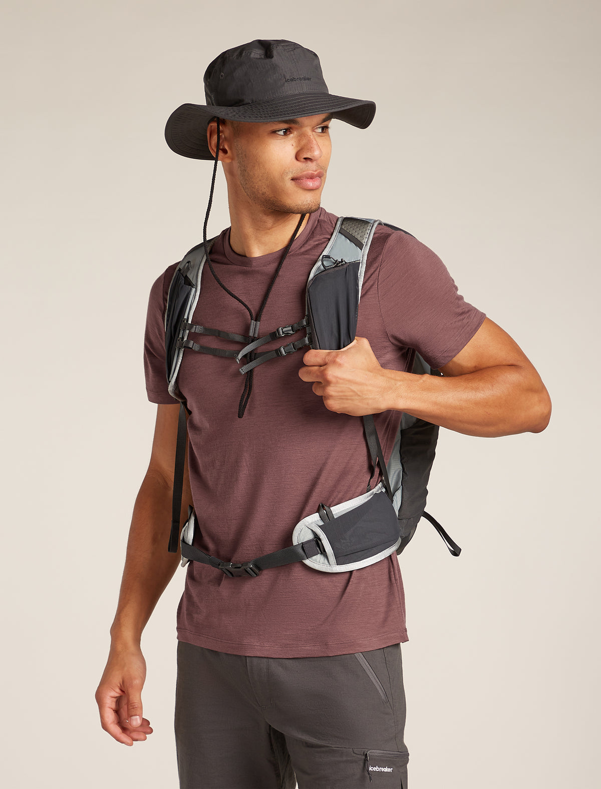 Men’s Merino 150 Tech Lite Short Sleeve T-Shirt Carob - 4