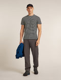 Merino 150 Tech Lite Short Sleeve T-Shirt Midnight Navy/Snow - 4