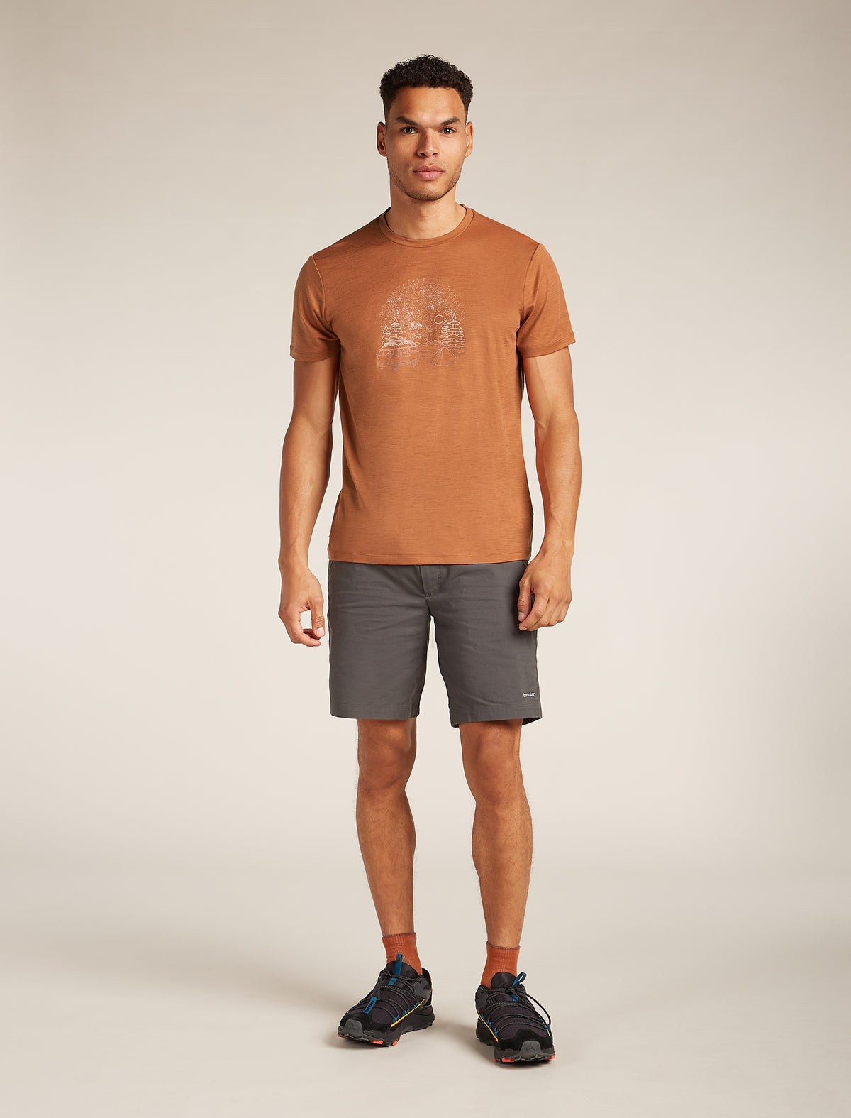 Men’s Merino 150 Tech Lite Short Sleeve T-Shirt Van Camp Dusty clay - 3