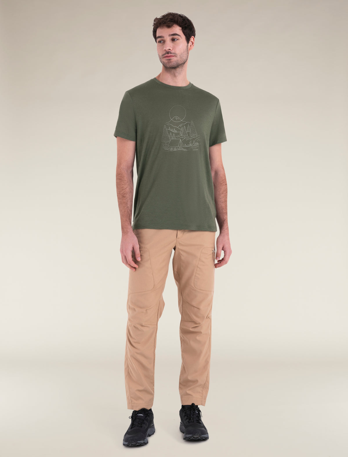 Men’s Merino 150 Tech Lite III T-Shirt Sunset Camp Loden - 2
