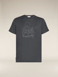 Men’s Merino 150 Tech Lite III T-Shirt Sunset Camp Obsidian - 6