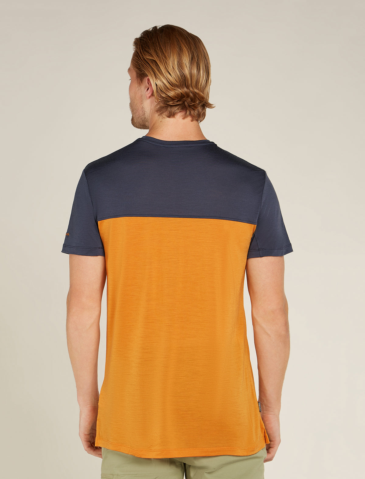Men’s Merino Blend 125 Cool-Lite™ Sphere Short Sleeve T-Shirt Colour Block Ray/Graphite - 2
