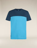 Men’s Merino Blend 125 Cool-Lite™ Sphere Short Sleeve T-Shirt Colour Block Arctic/abyss - 6
