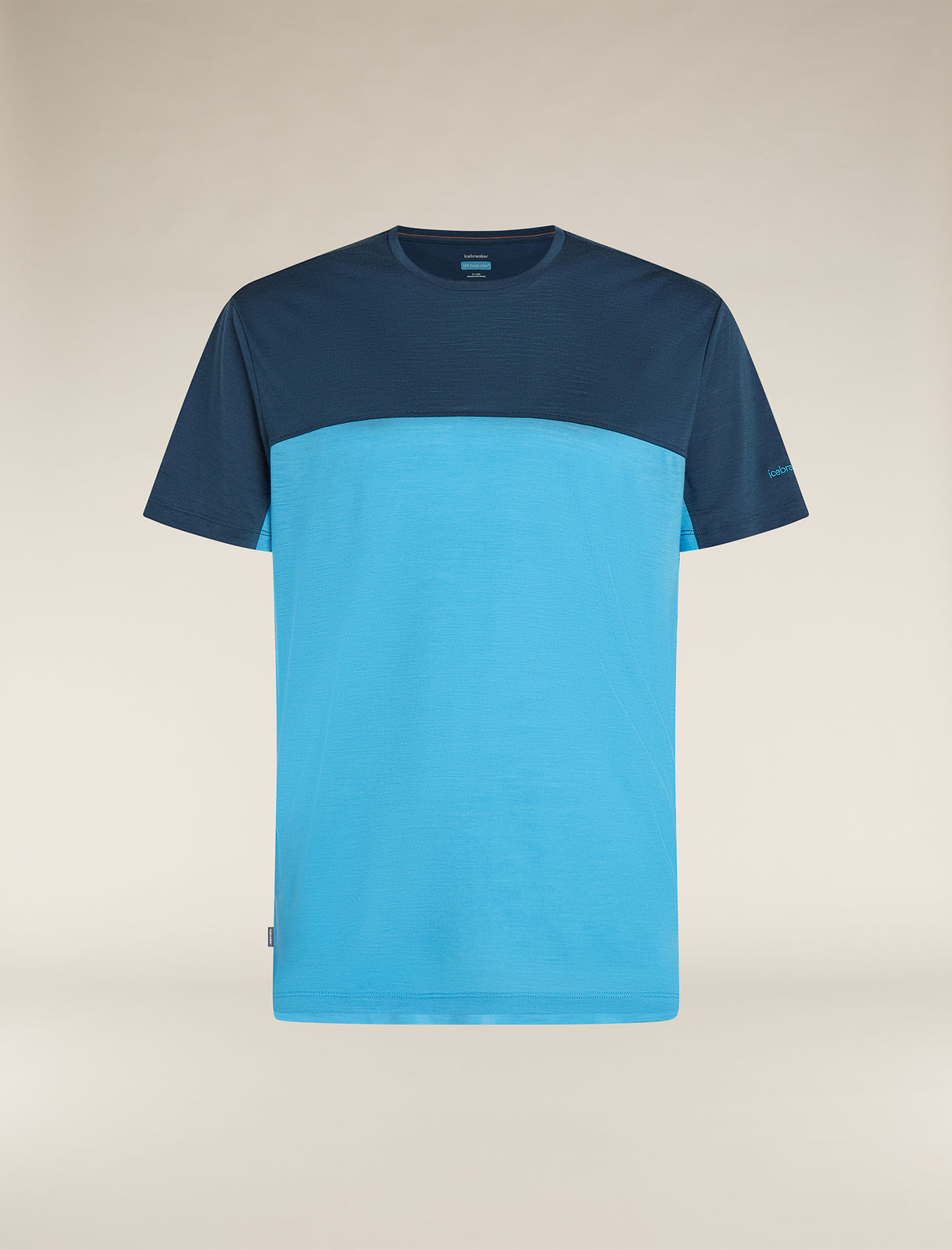 Men’s Merino Blend 125 Cool-Lite™ Sphere Short Sleeve T-Shirt Colour Block Arctic/abyss - 6