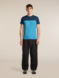 Men’s Merino Blend 125 Cool-Lite™ Sphere Short Sleeve T-Shirt Colour Block Arctic/Atlantis - 3