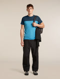 Men’s Merino Blend 125 Cool-Lite™ Sphere Short Sleeve T-Shirt Colour Block Arctic/Atlantis - 4