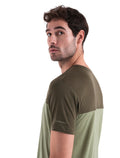 Men’s Merino Blend 125 Cool-Lite™ Sphere Short Sleeve T-Shirt Colour Block Lichen/Loden - 6