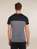 Men’s Merino Blend 125 Cool-Lite™ Sphere Short Sleeve T-Shirt Colour Block Graphite Heather - 2