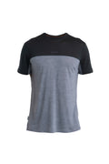 Men’s Merino Blend 125 Cool-Lite™ Sphere Short Sleeve T-Shirt Colour Block Graphite Heather - 6