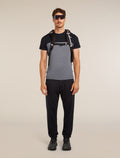 Men’s Merino Blend 125 Cool-Lite™ Sphere Short Sleeve T-Shirt Colour Block Graphite Heather - 4