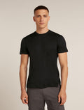 Men’s 150 MerinoFine™ Ace Short Sleeve T-Shirt Black - 1