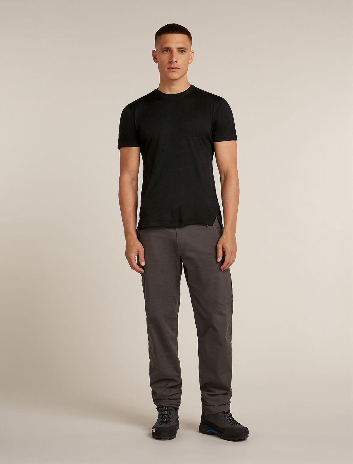 Men’s 150 MerinoFine™ Ace Short Sleeve T-Shirt Black - 3