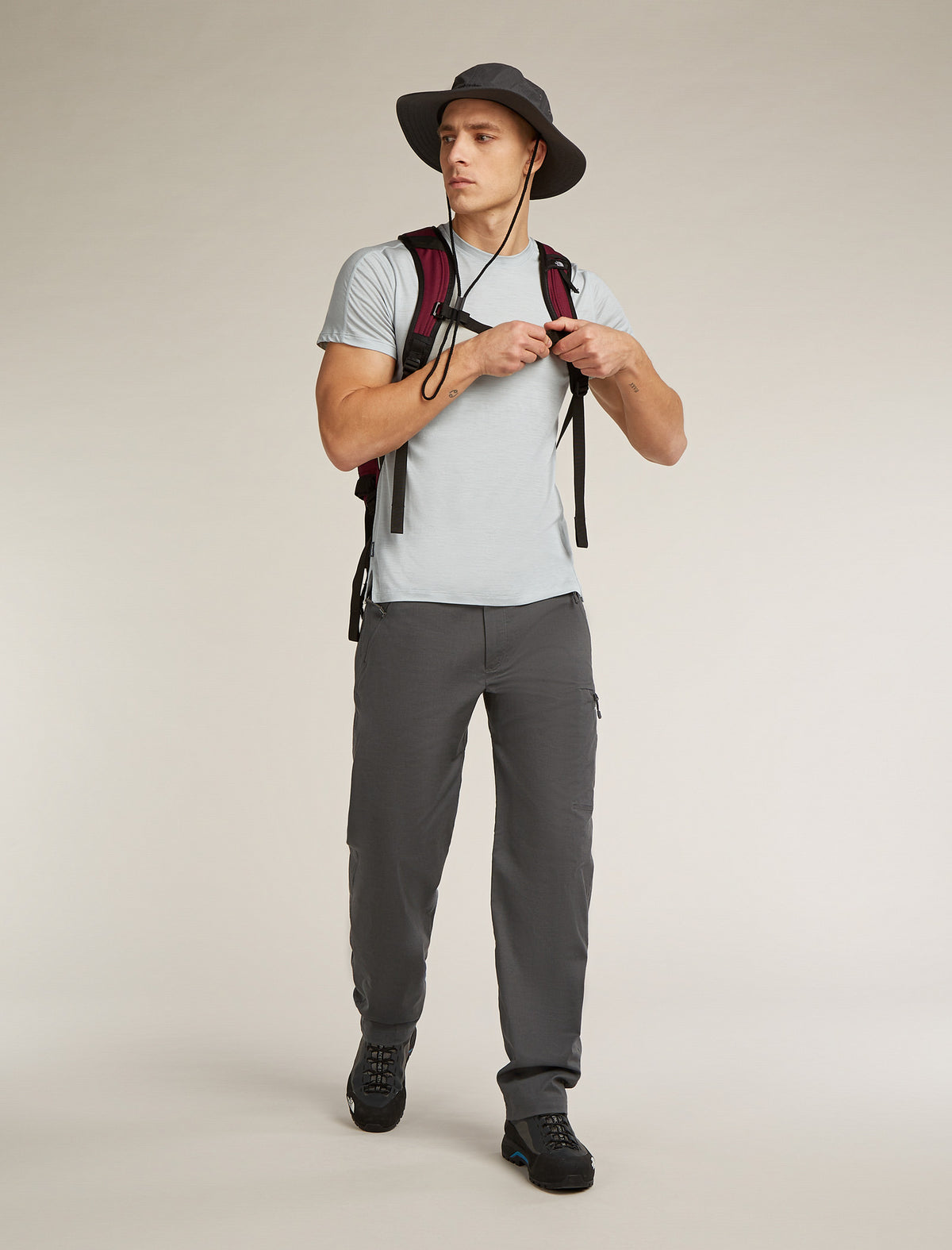 Men’s 150 MerinoFine™ Ace Short Sleeve T-Shirt Ether - 4