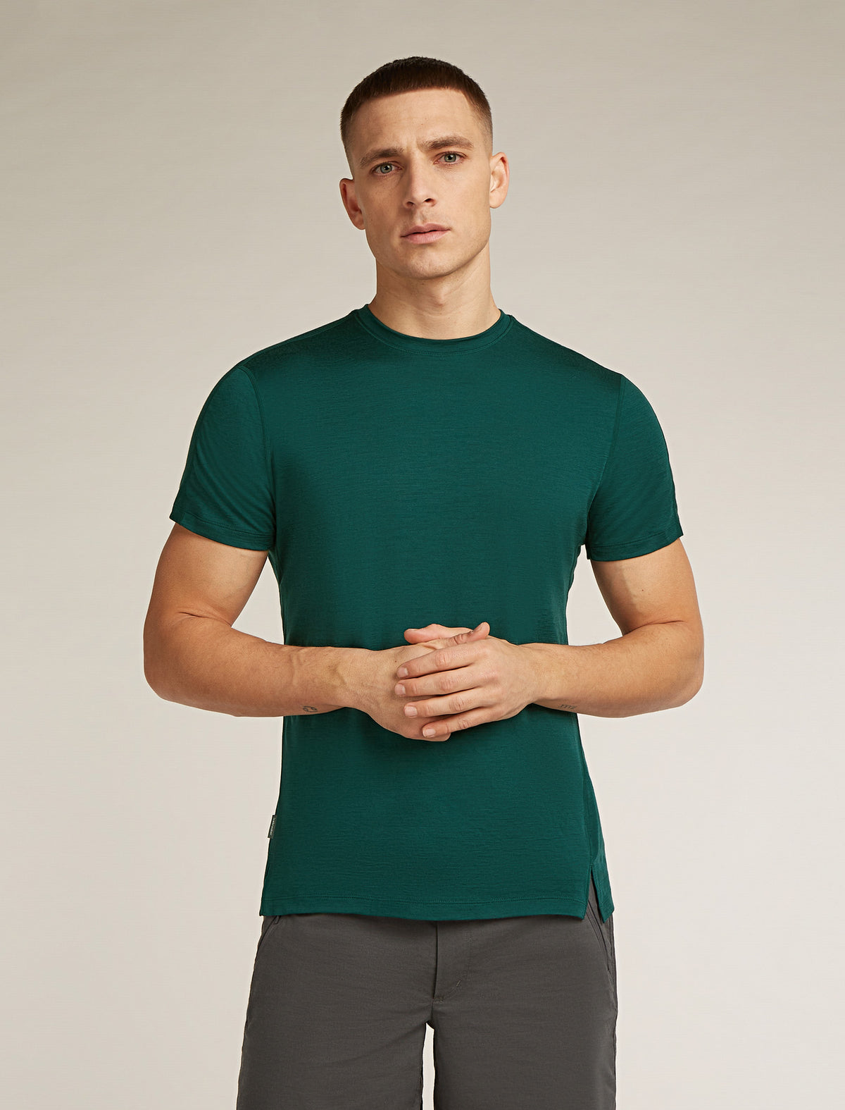 Men’s 150 MerinoFine™ Ace Short Sleeve T-Shirt Fathom Green - 1