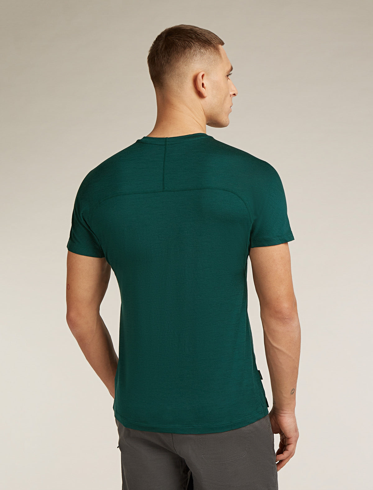 Men’s 150 MerinoFine™ Ace Short Sleeve T-Shirt Fathom Green - 2