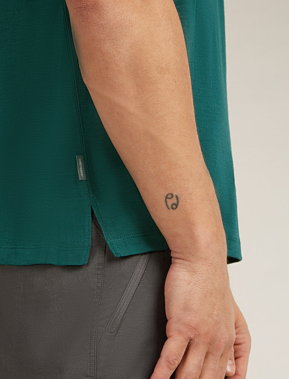 Men’s 150 MerinoFine™ Ace Short Sleeve T-Shirt Fathom Green - 5