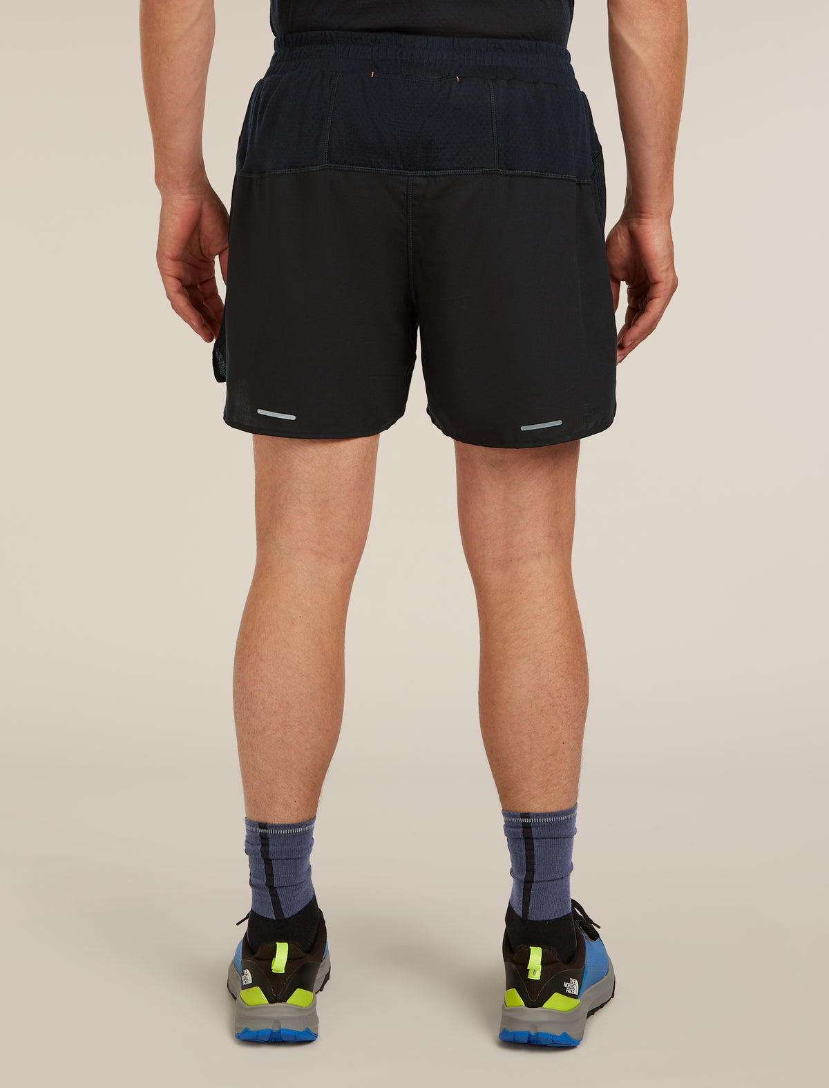 Men’s Merino Blend 125 ZoneKnit™ Speed 6" Shorts Black - 2