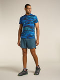 Men’s Merino Blend 125 ZoneKnit™ Speed 6" Shorts Abyss/blue ash - 4