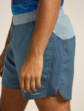 Men’s Merino Blend 125 ZoneKnit™ Speed 6" Shorts Abyss/blue ash - 9