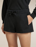Women’s Merino Blend 200 Crush Shorts Black - 10