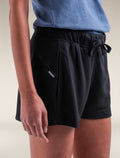 Women’s Merino Blend 200 Crush Shorts Black - 4