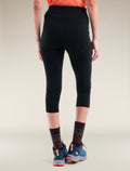 Women’s Merino 260 Fastray 20" High Rise 3/4 Tights Black - 2