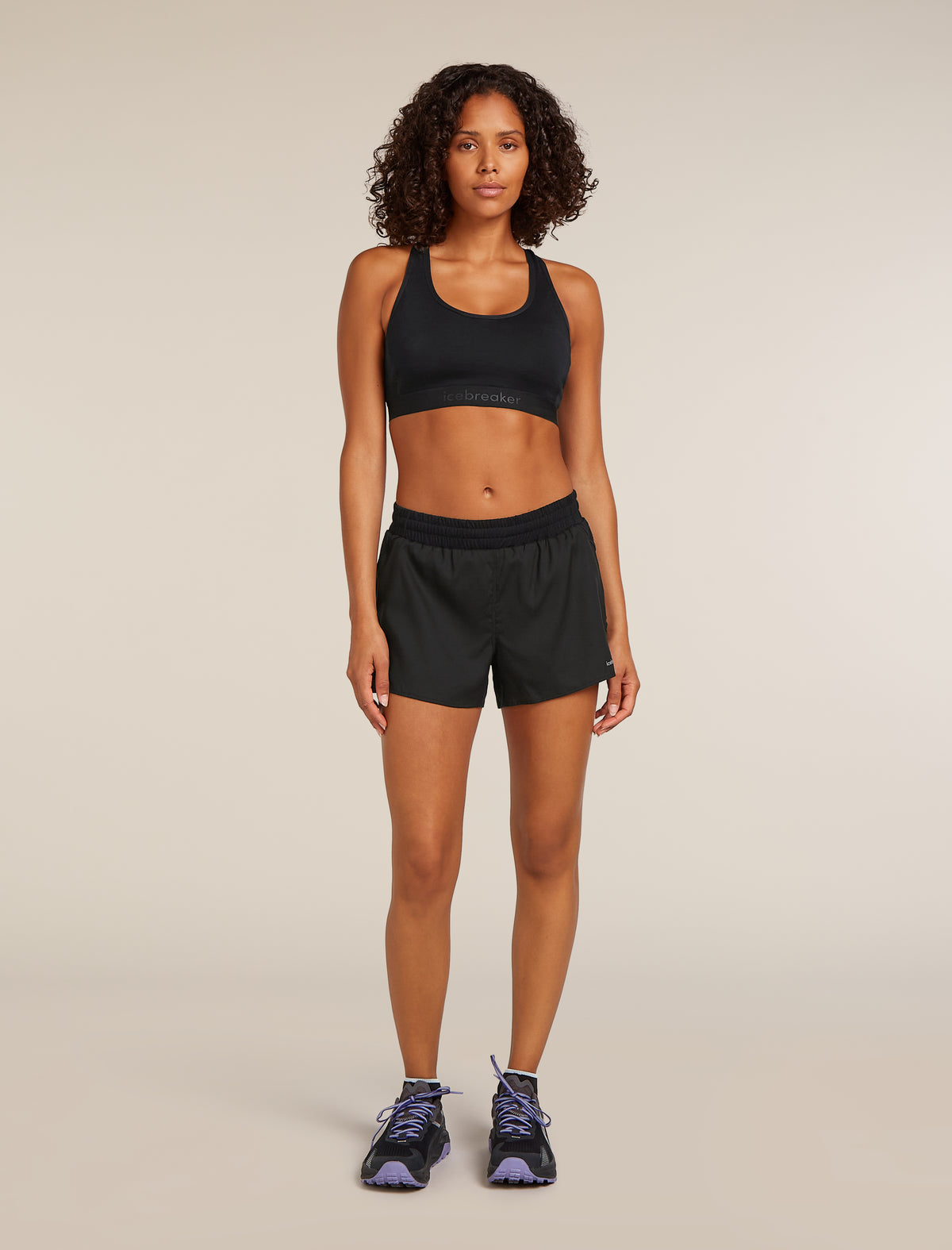 Women’s Merino Blend 125 ZoneKnit™ Speed 3" Shorts Black - 3