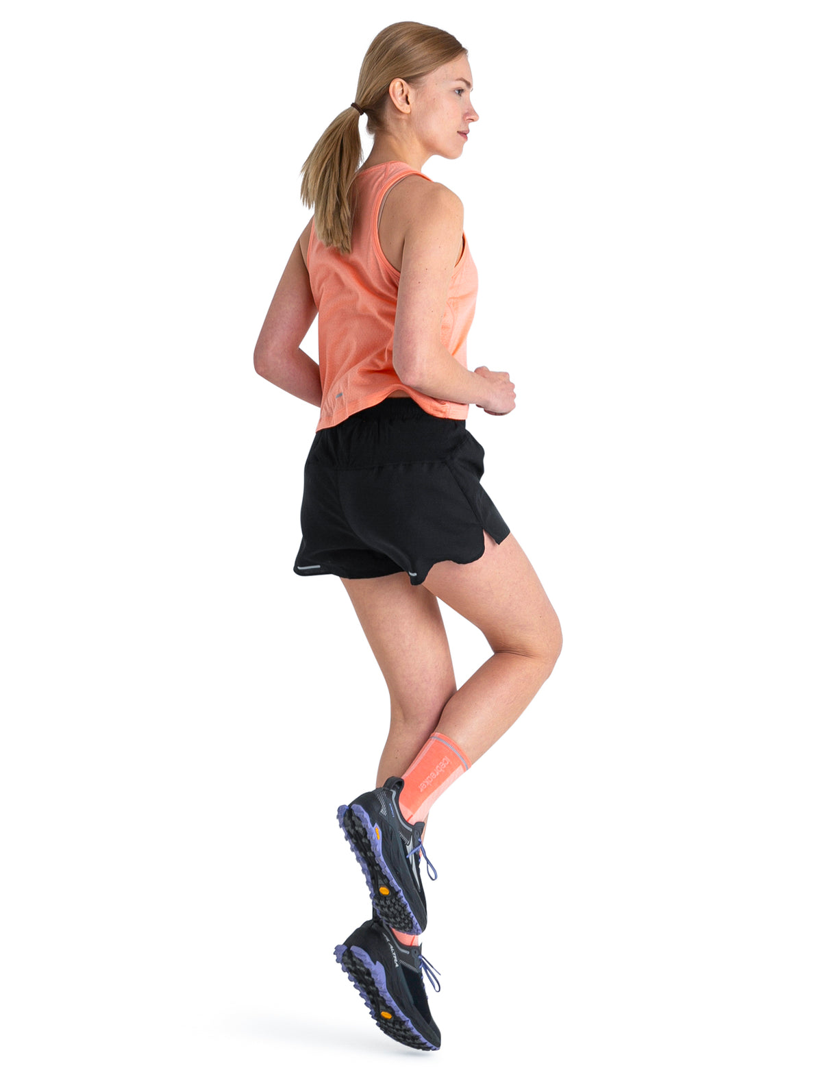 Women’s Merino Blend 125 ZoneKnit™ Speed 3" Shorts Black - 5