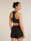 Women’s Merino Blend 260 ZoneKnit™ Seamless Bra Black - 2
