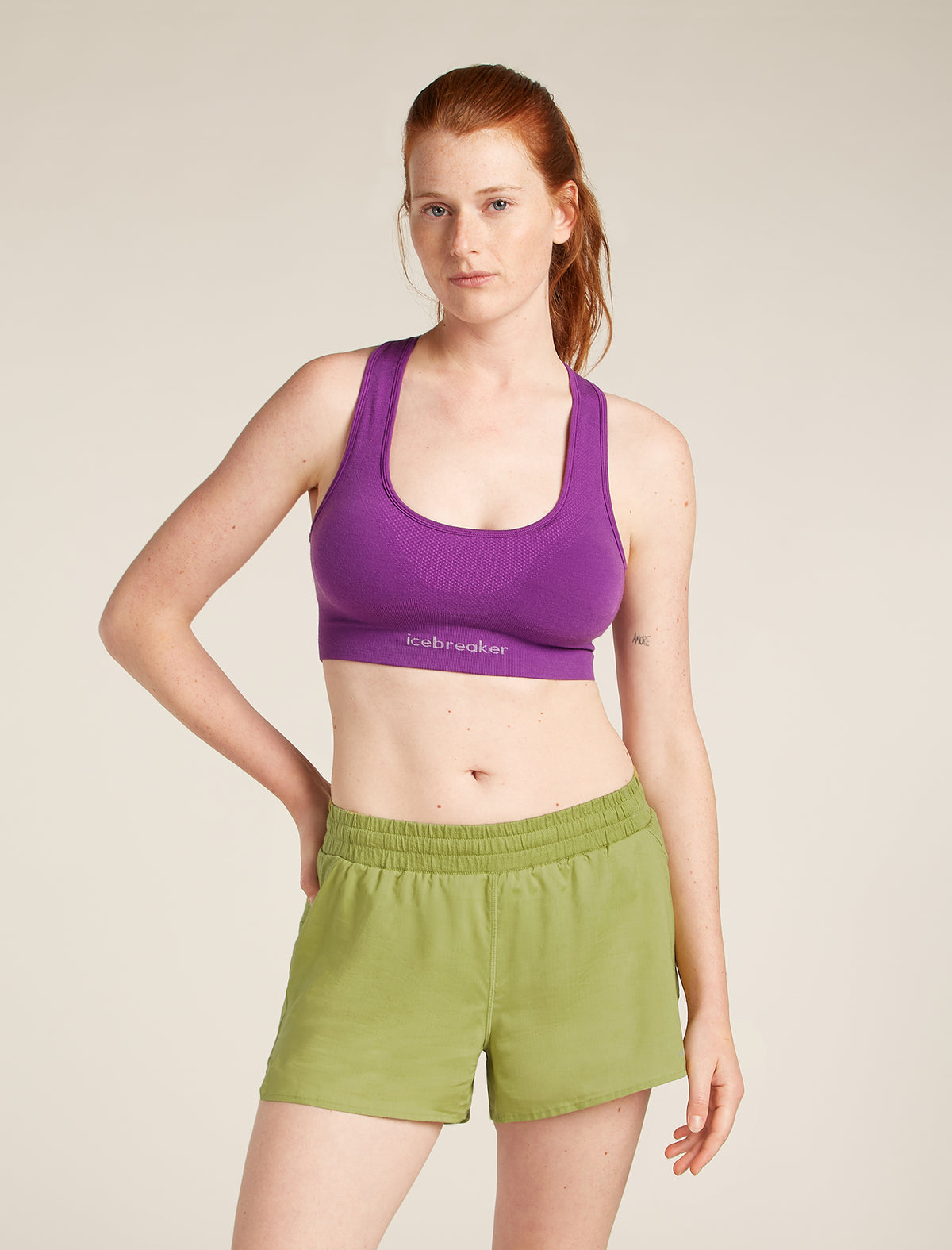 Women’s Merino Blend 260 ZoneKnit™ Seamless Bra Passion - 1