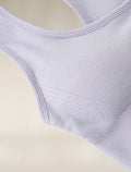 Women’s Merino Blend 260 ZoneKnit™ Seamless Bra Grey quartz - 4