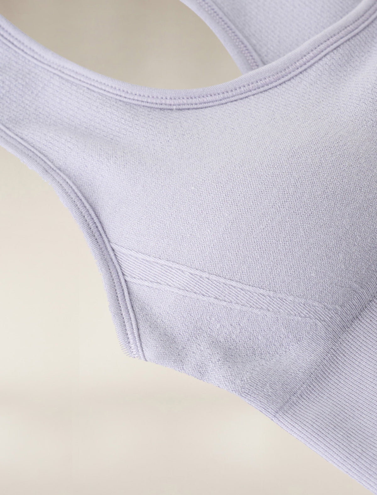 Women’s Merino Blend 260 ZoneKnit™ Seamless Bra Grey quartz - 4